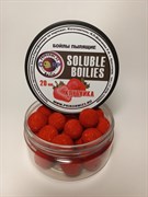 Бойлы насадочные растворимые "SOLUBLE" 14мм - Клубника 1743