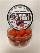 Бойлы насадочные растворимые "SOLUBLE" 14мм - Слива 1747